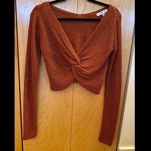 Sweater Crop Top